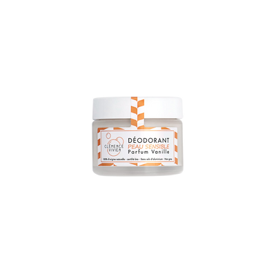 Déodorant crème peaux sensibles vanille