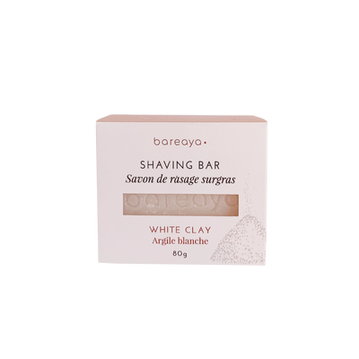 Savon de rasage à l'argile blanche