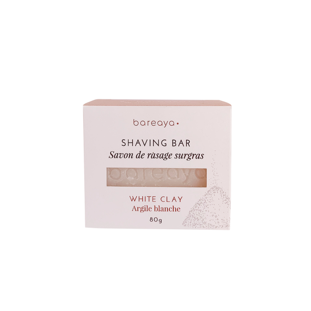 Savon de rasage à l'argile blanche